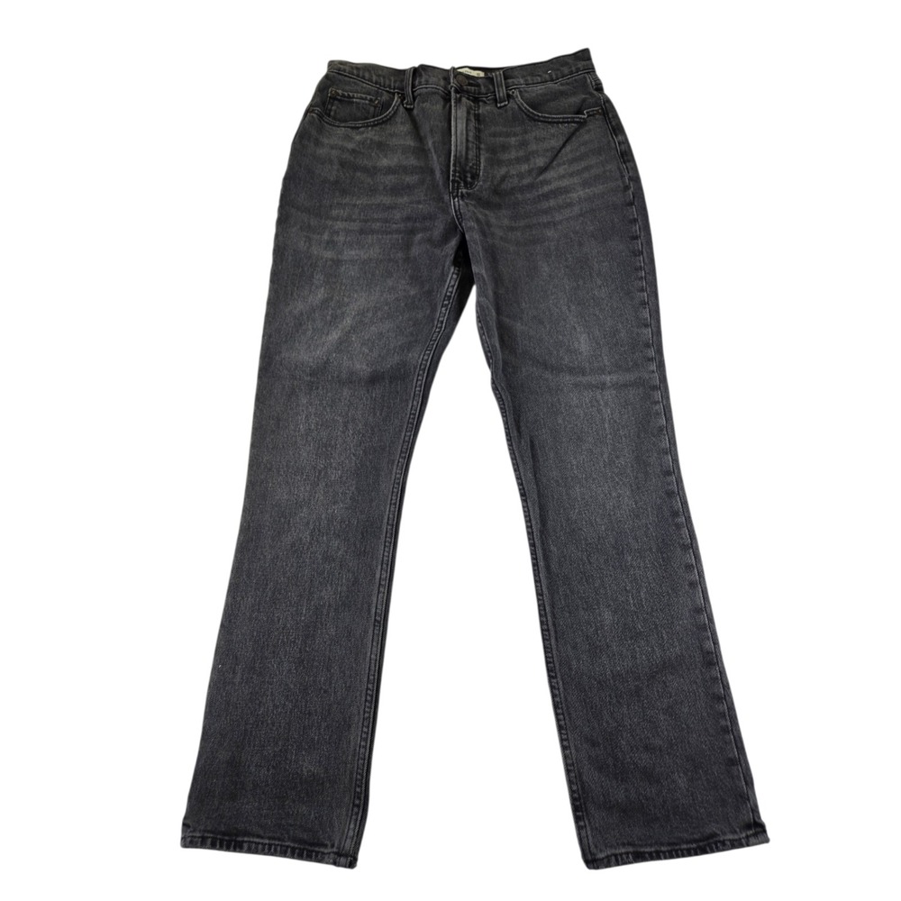 NEW Abercrombie & Finch Womens 30 Short Jeans Black 90's Skinny High Rise NWT